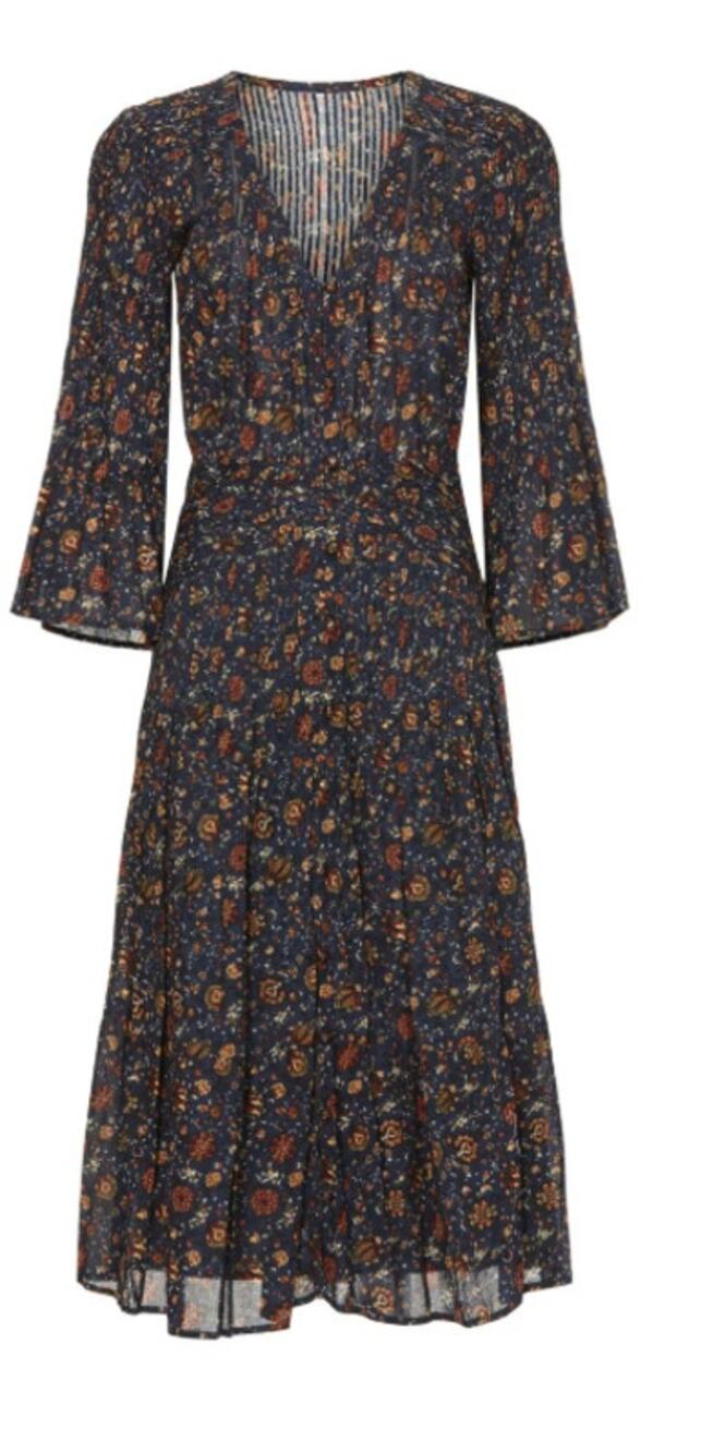NWT Veronica Beard Shireen Floral Dress Ink Multi Size 8